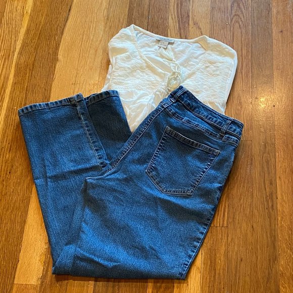 Woman Within Denim - Woman Within Jeans Size 12P